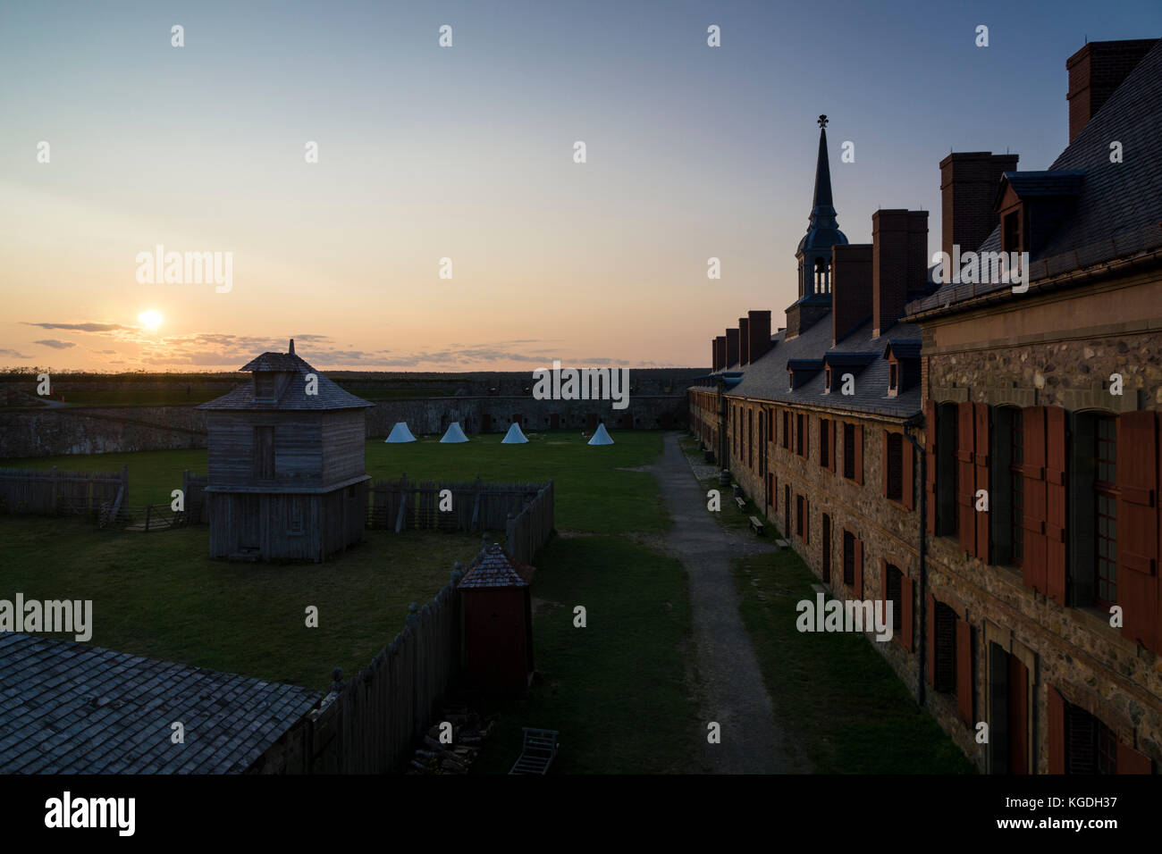 Parks Canada's Fortress Louisbourg National Historic Site in Cape