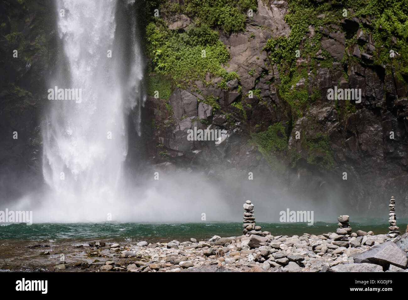 Tappiya Falls, Batad, Banaue, Ifugao, Philippines Stock Photo