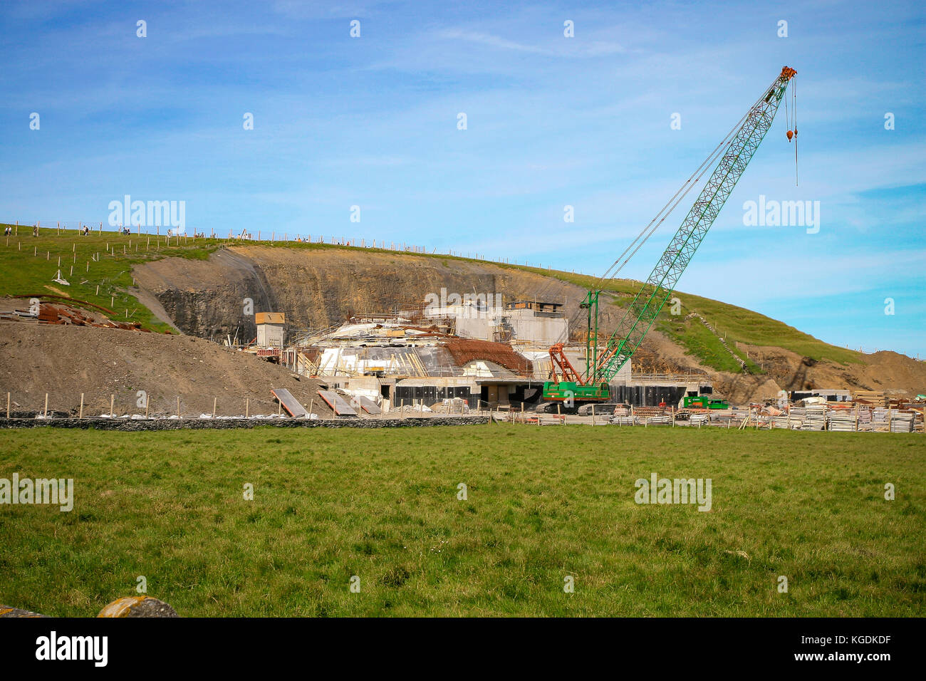 The cliffs of moher visitor experience hires stock photography and
