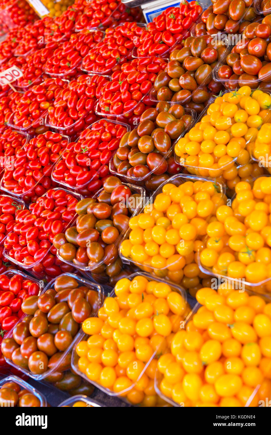 Israel The Holy Land Tel Aviv Carmel Market stall shop store salad