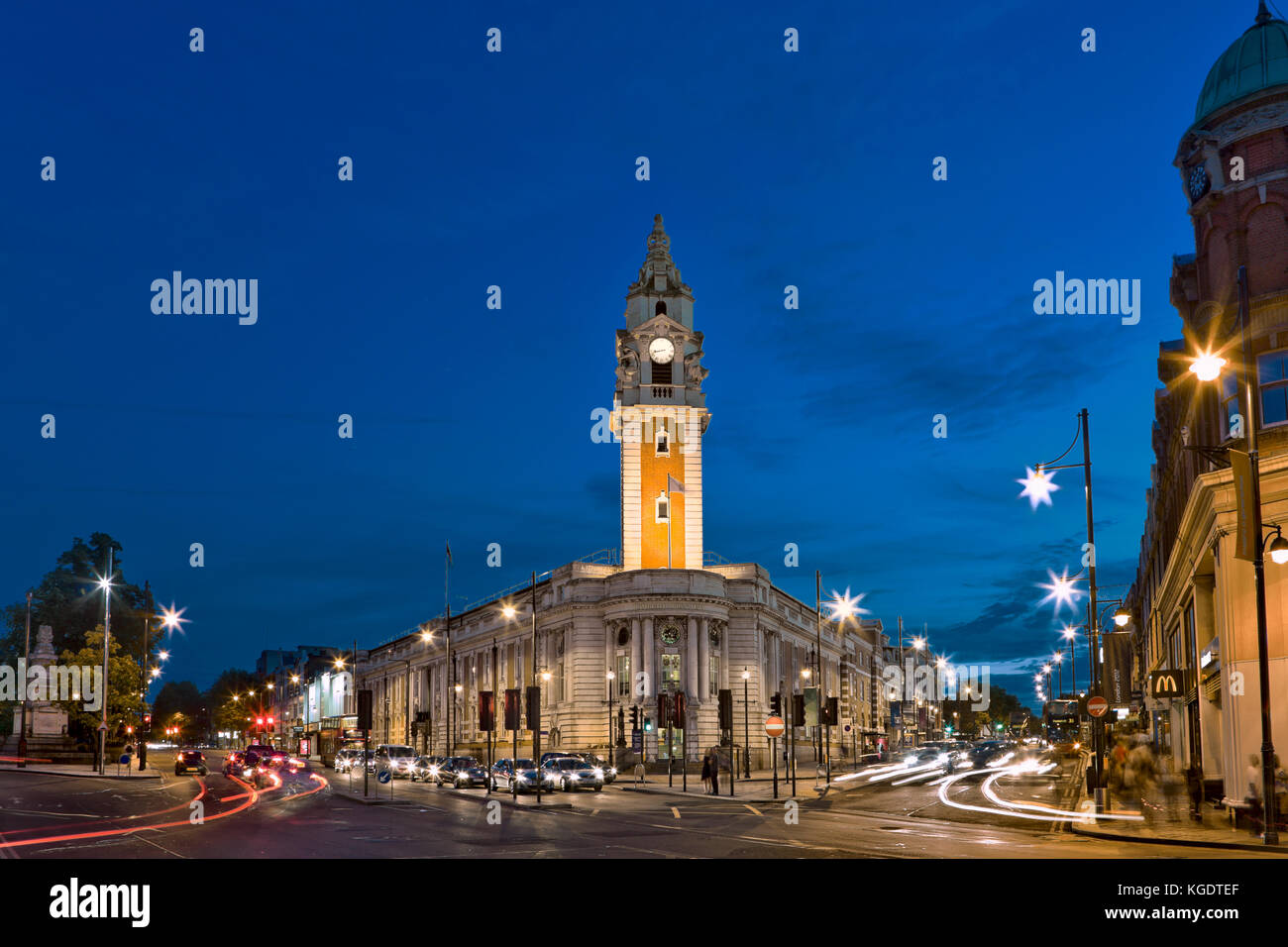 Lambeth Town Hall, London. Stock Photo