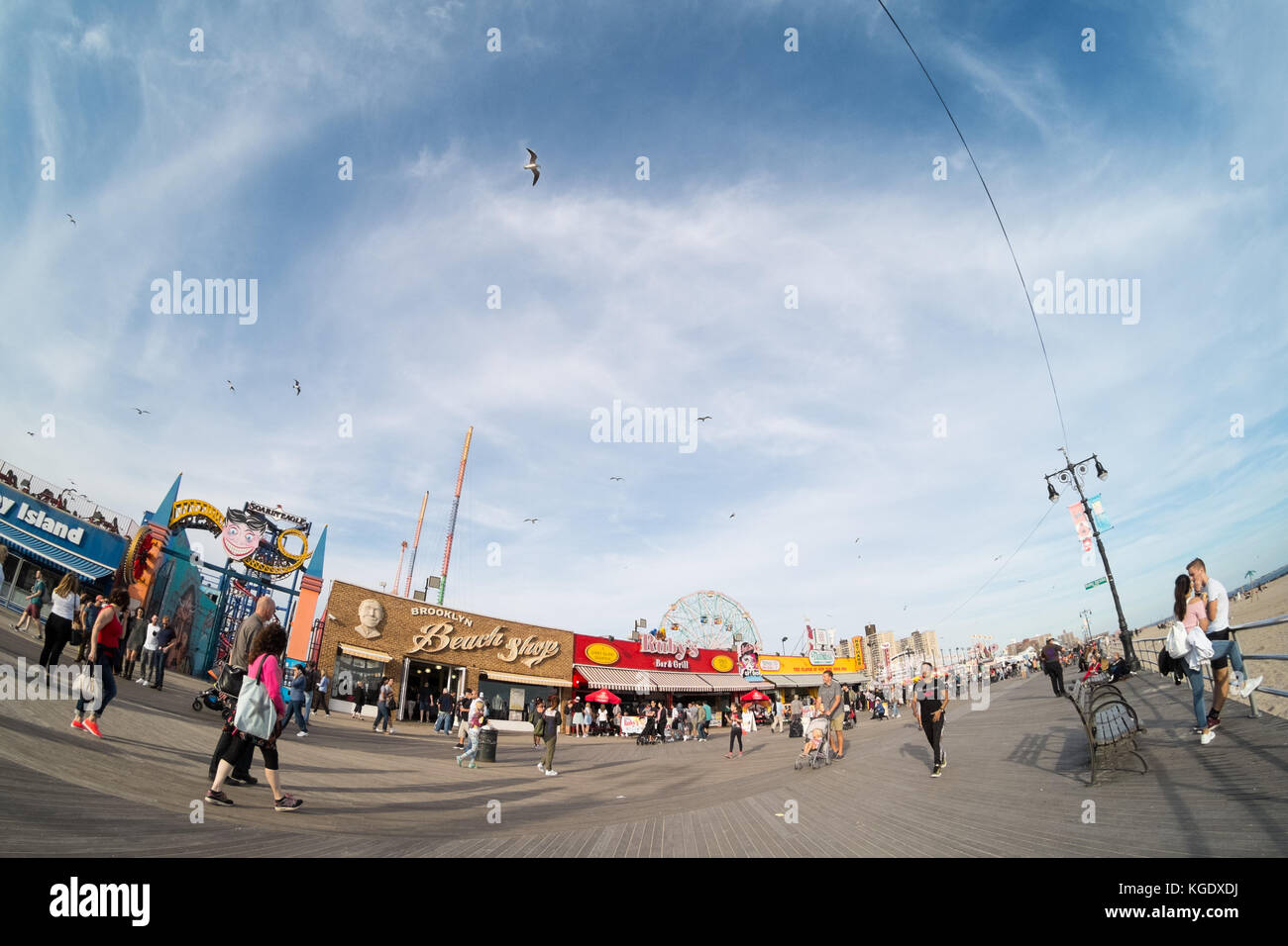 Luna park entrance coney island hi-res stock photography and images - Alamy