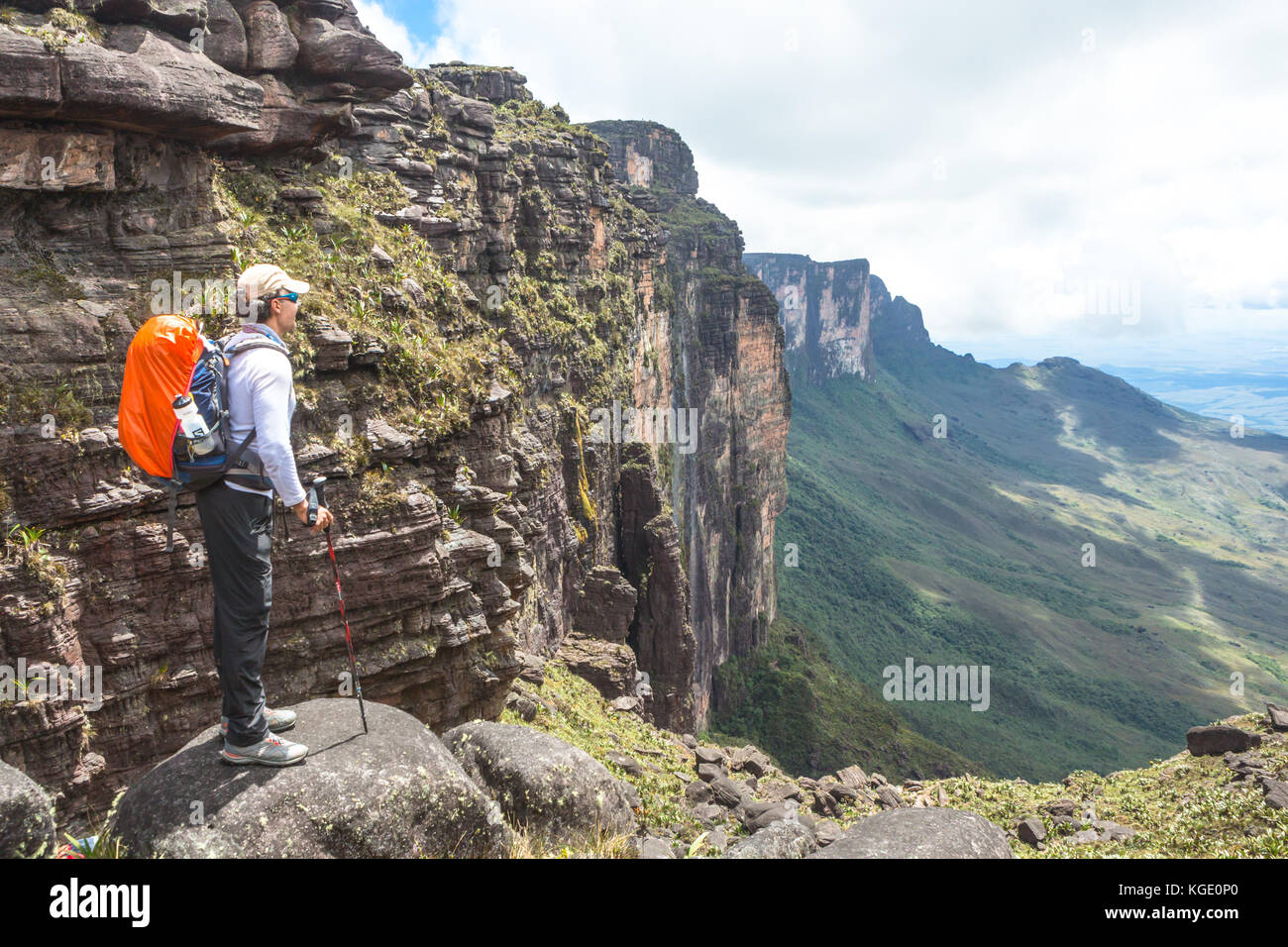 Trekking Mount Roraima Venezuela South America Stock Photo - Alamy