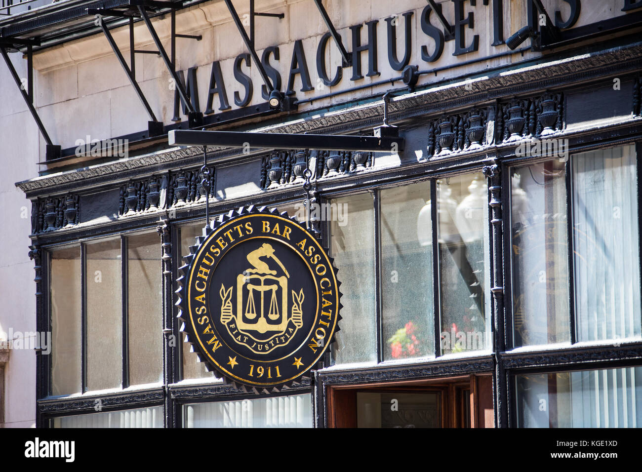 Massachusetts Bar Association, Boston, Massachusetts, USA Stock Photo