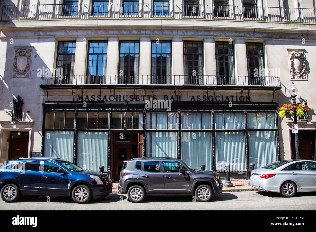Massachusetts Bar Association, Boston, Massachusetts, USA Stock Photo