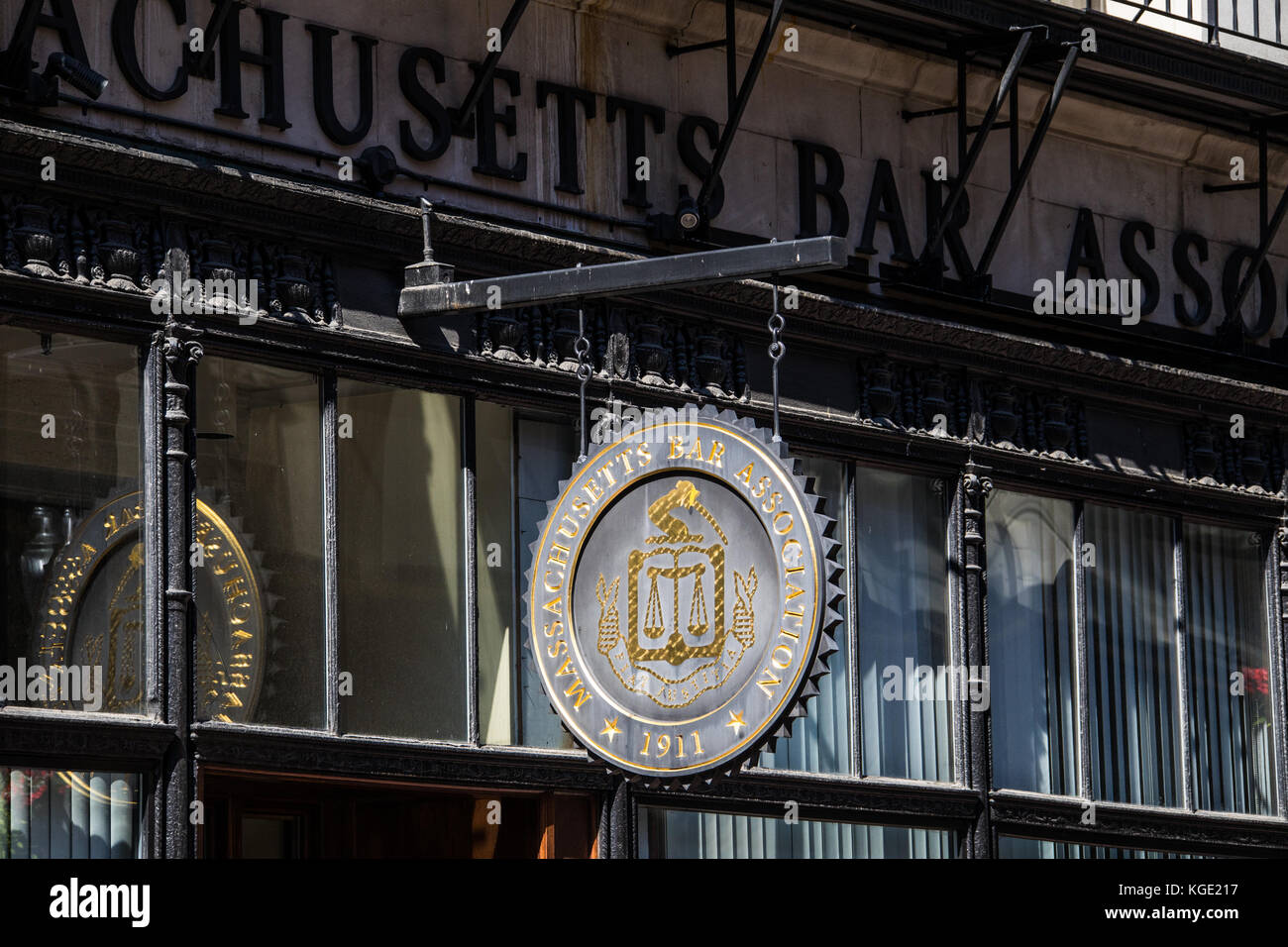 Massachusetts Bar Association, Boston, Massachusetts, USA Stock Photo