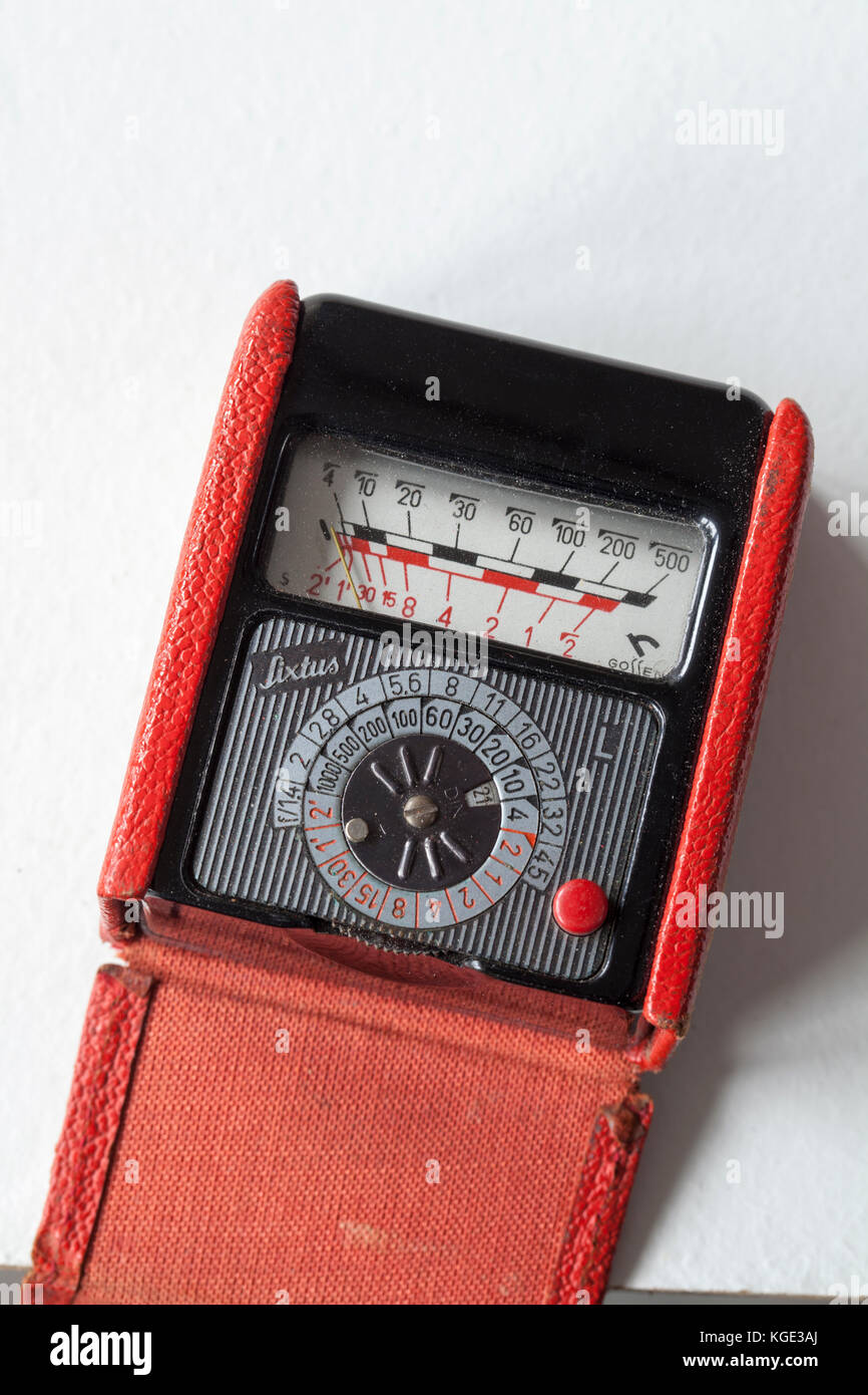 Old Vintage Photographic Camera Light Meter Stock Photo Alamy