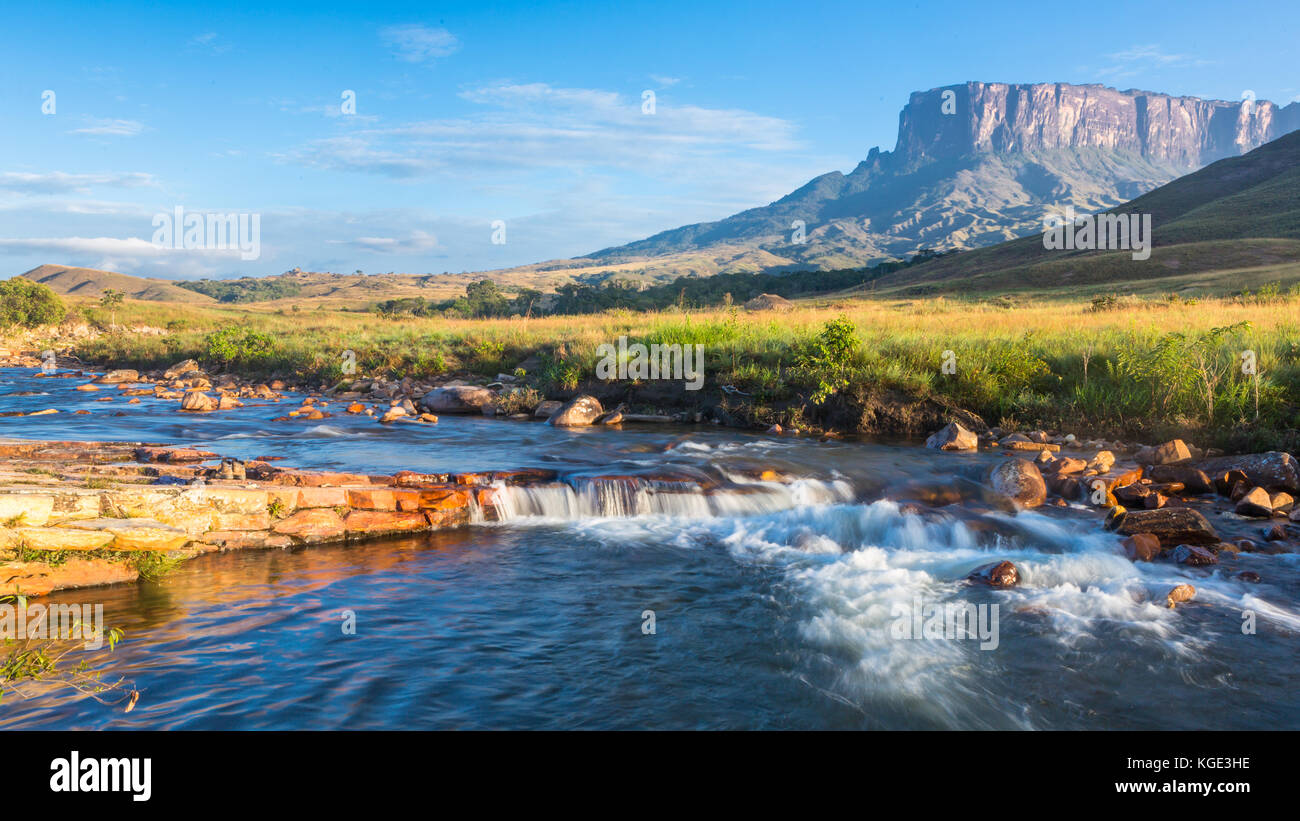 Trekking Mount Roraima Venezuela South America Stock Photo Alamy
