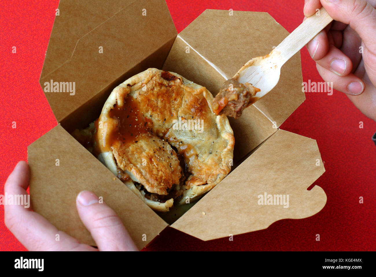 Pieminister, Bristol, makers of hand made pies. Founders Jonathan Simon