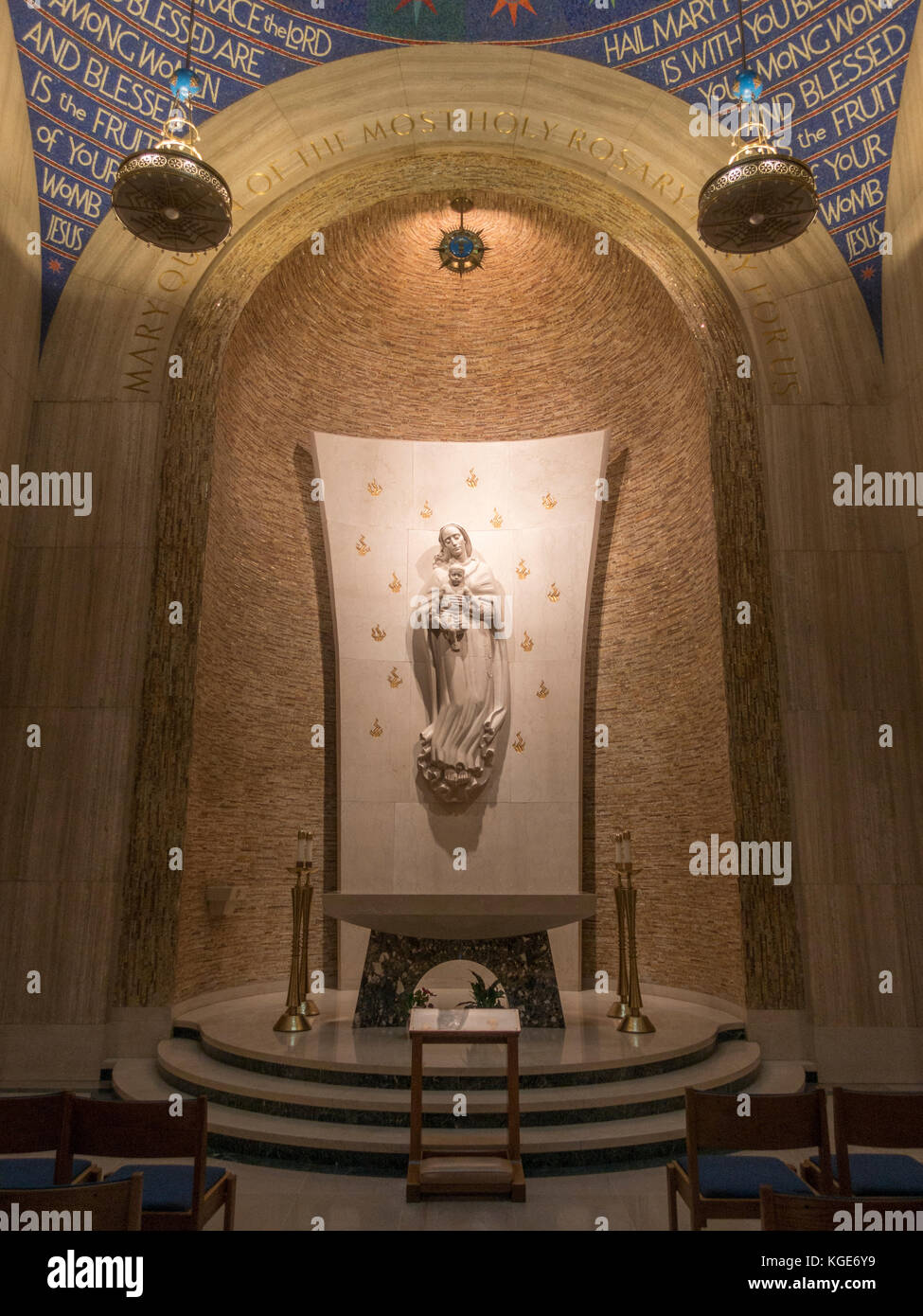 inside the Basilica of the National Shrine of the Immaculate Conception, Washington DC, United