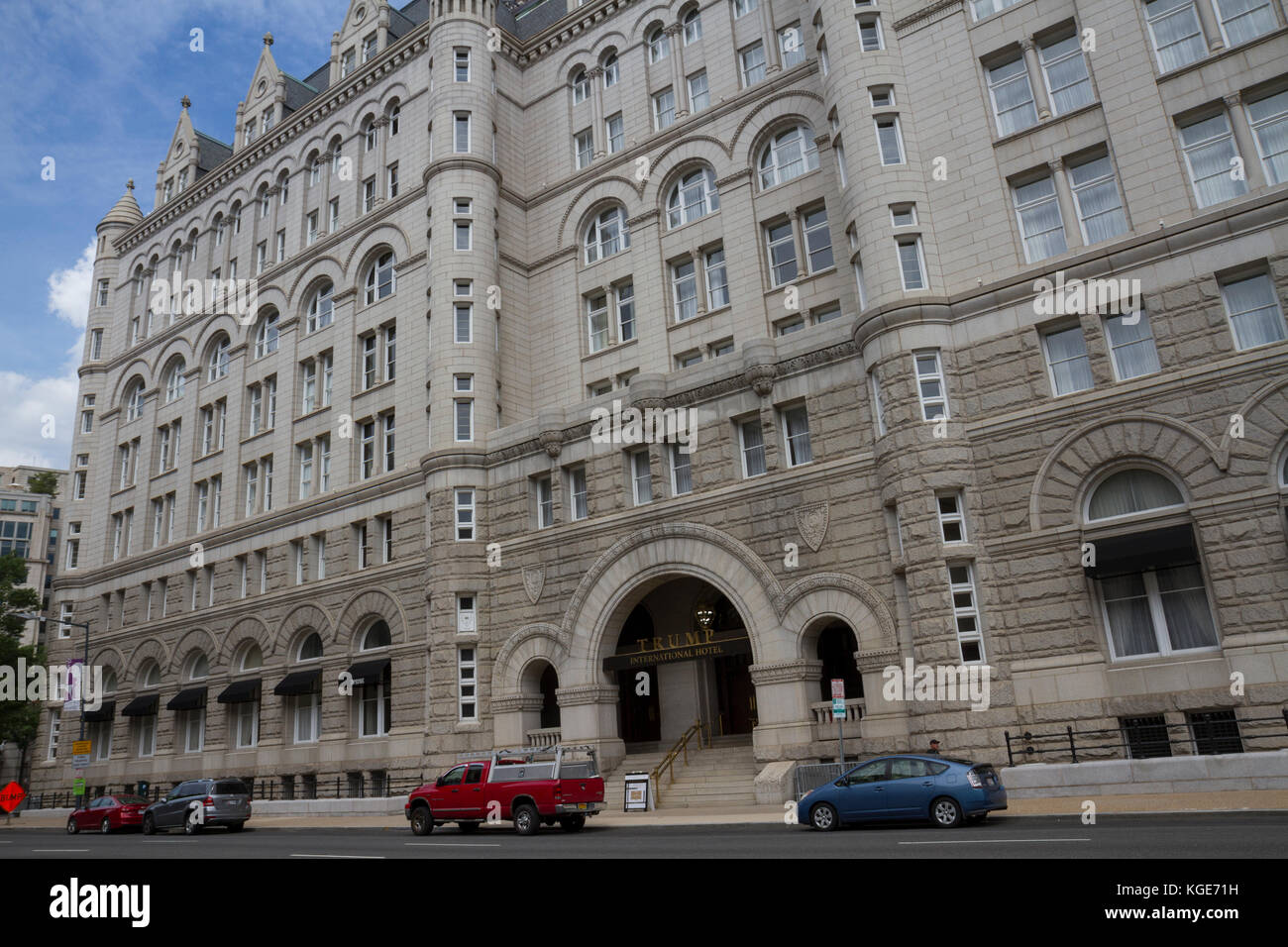 The Trump International Hotel in Washington DC, United States. Stock Photo