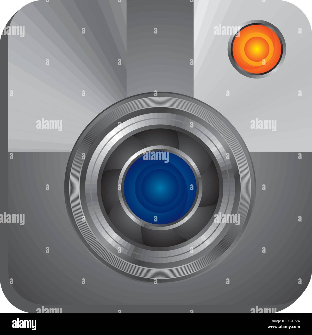 media interface camera vector graphic art illustration Stock Vector ...