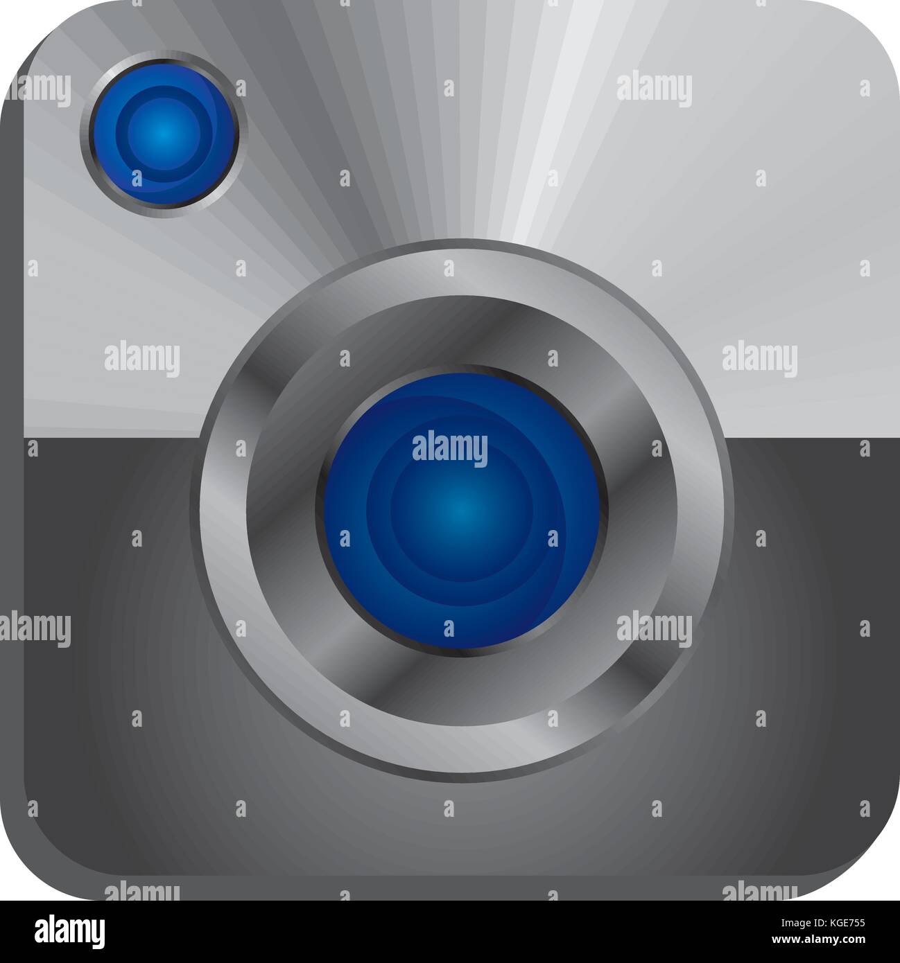 media interface camera vector graphic art illustration Stock Vector ...