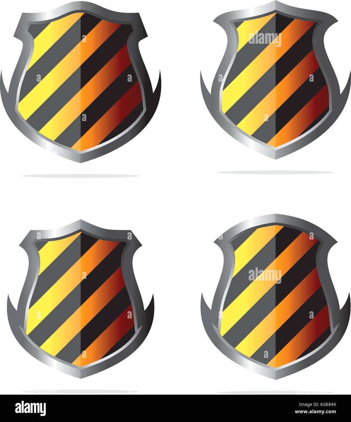 art shield vector graphic art design illustration Stock Vector Image ...