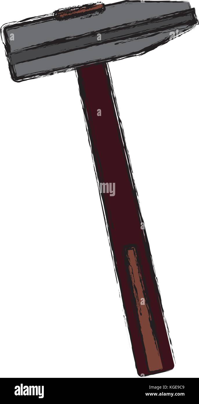 Mallet construction tool Stock Vector Image & Art Alamy