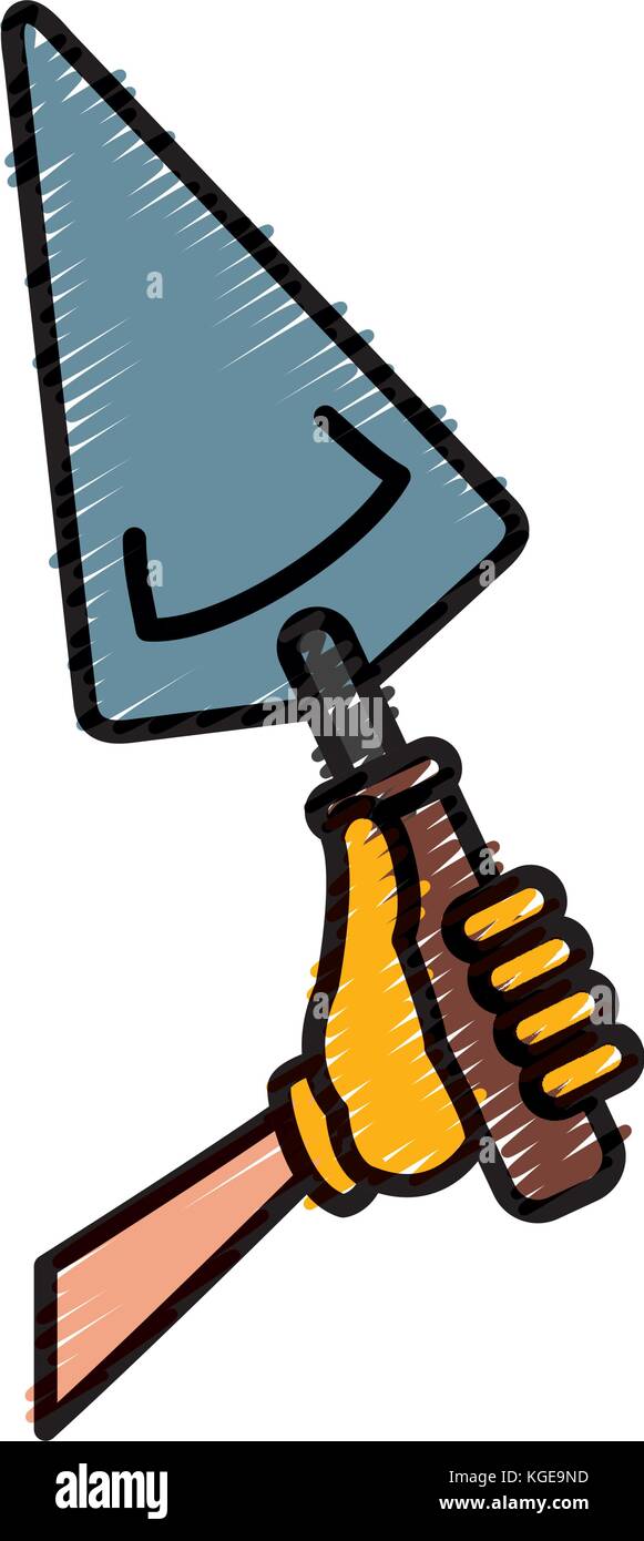 Construction spatula tool Stock Vector Image & Art Alamy