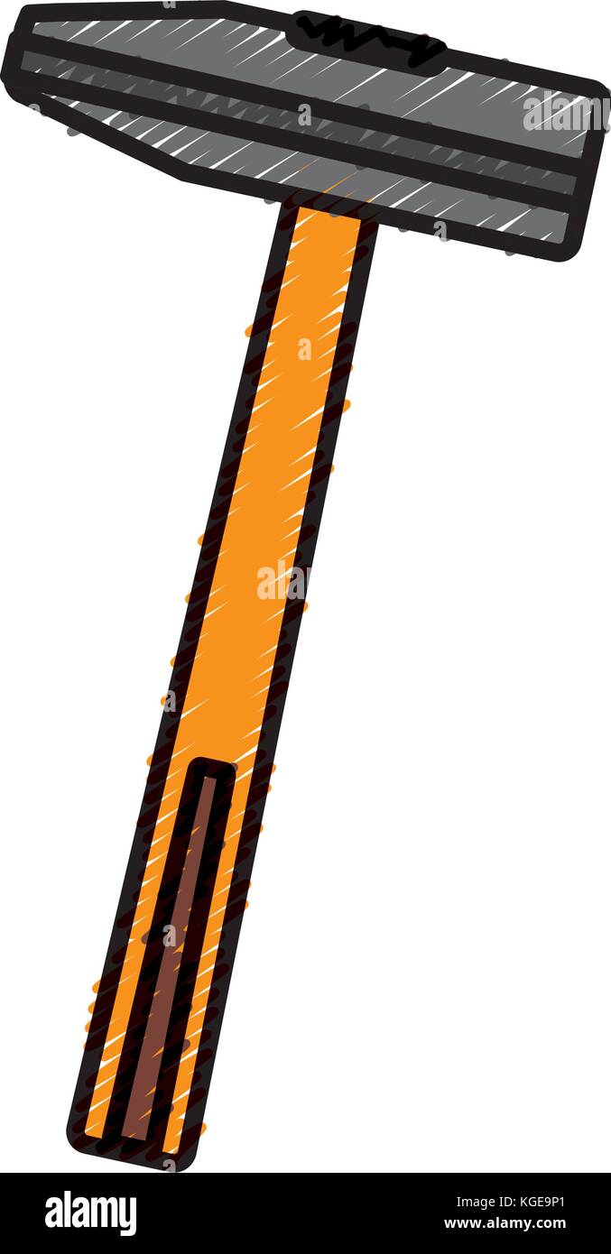 Mallet construction tool Stock Vector Image & Art Alamy