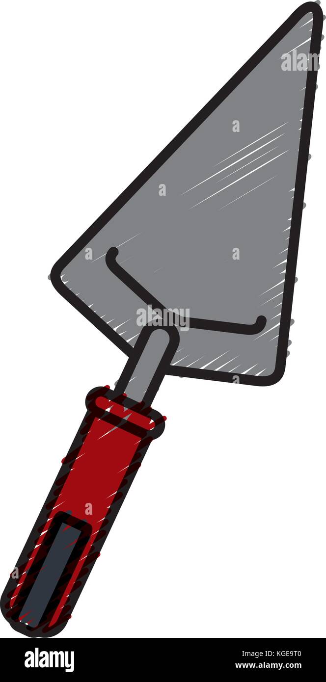 Construction spatula tool Stock Vector Image & Art Alamy