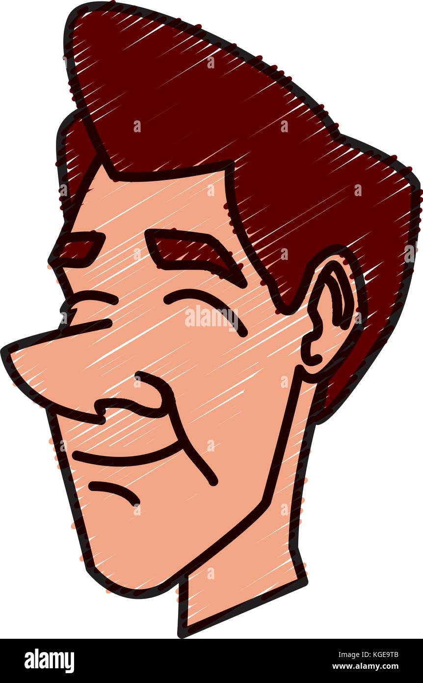Adult man face Stock Vector Image & Art - Alamy