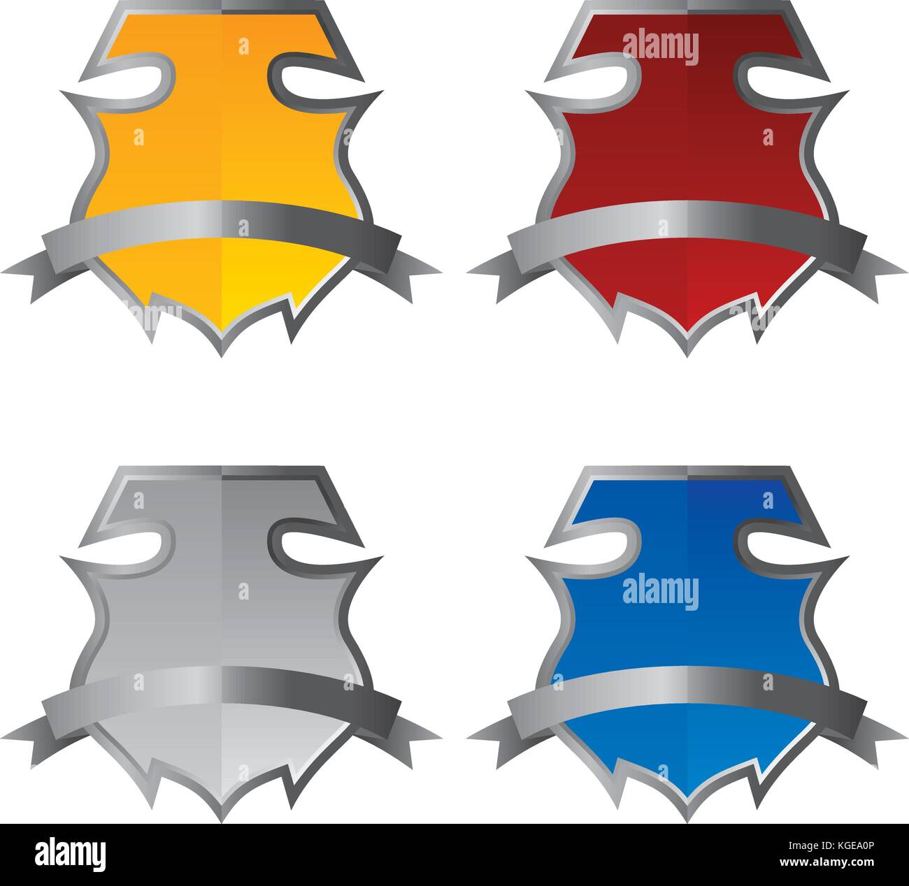 art shield vector graphic art design illustration Stock Vector Image ...