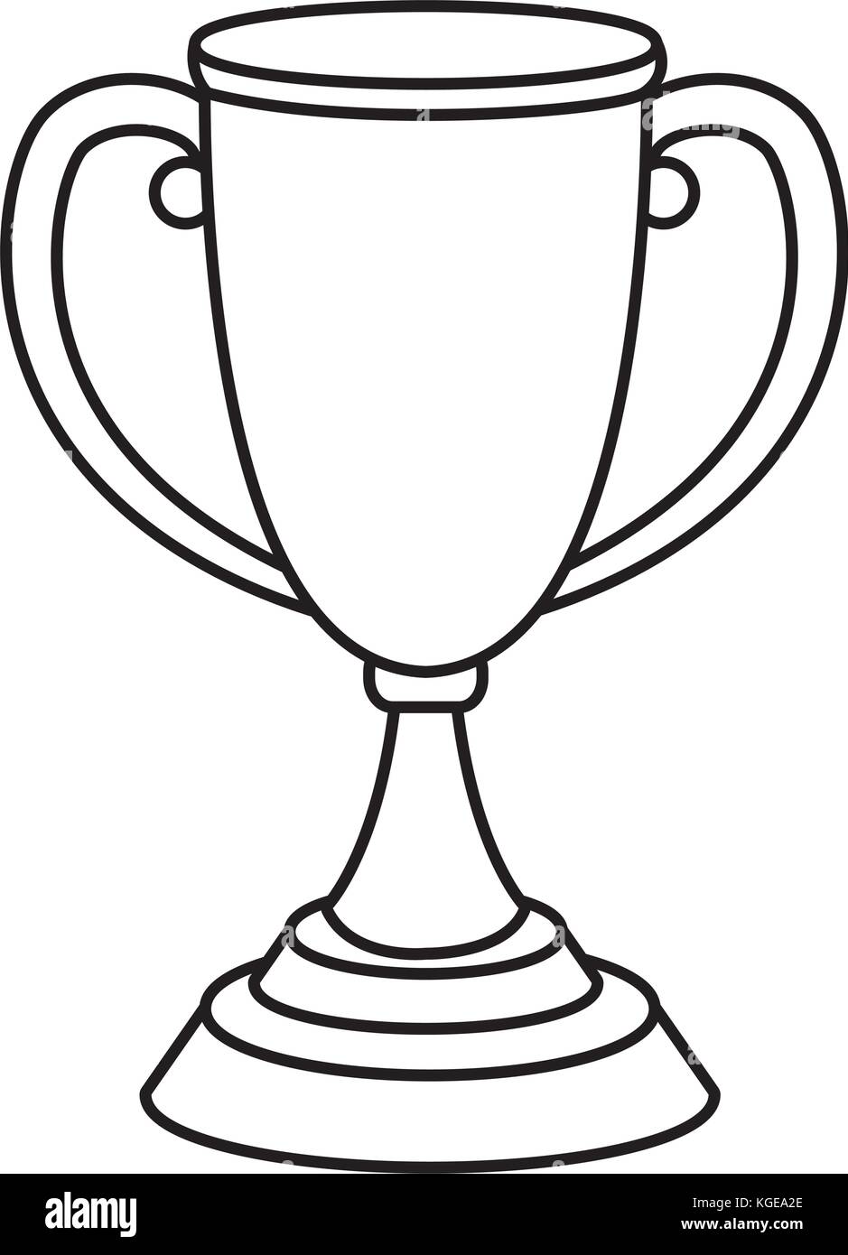 Trophy cup symbol Stock Vector Image & Art - Alamy