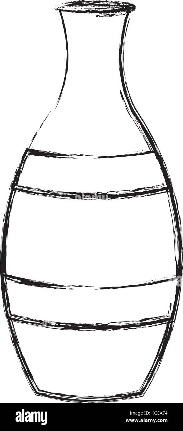Ancient chinese porcelain pot Stock Vector Images - Alamy