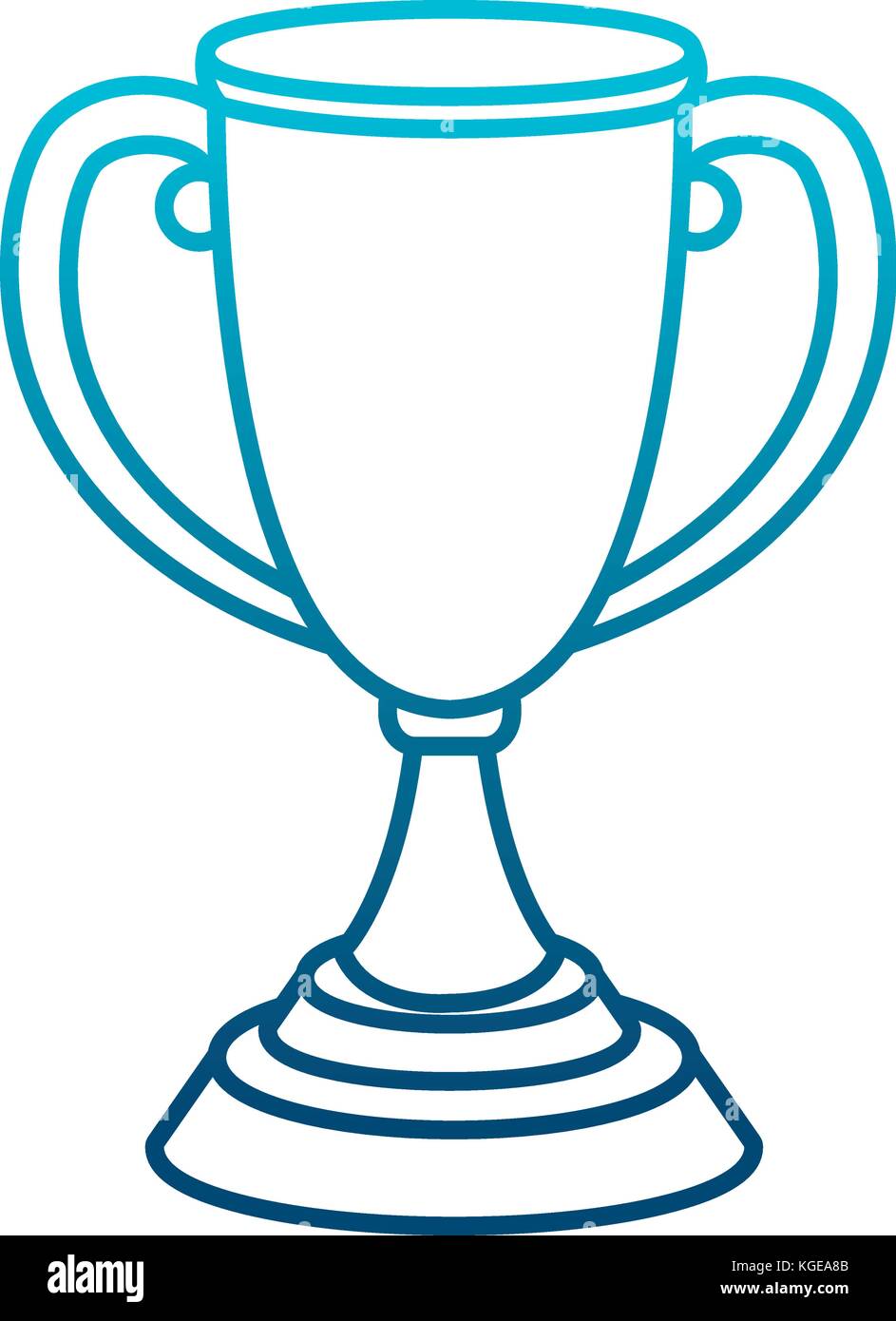 Trophy cup symbol Stock Vector Image & Art - Alamy