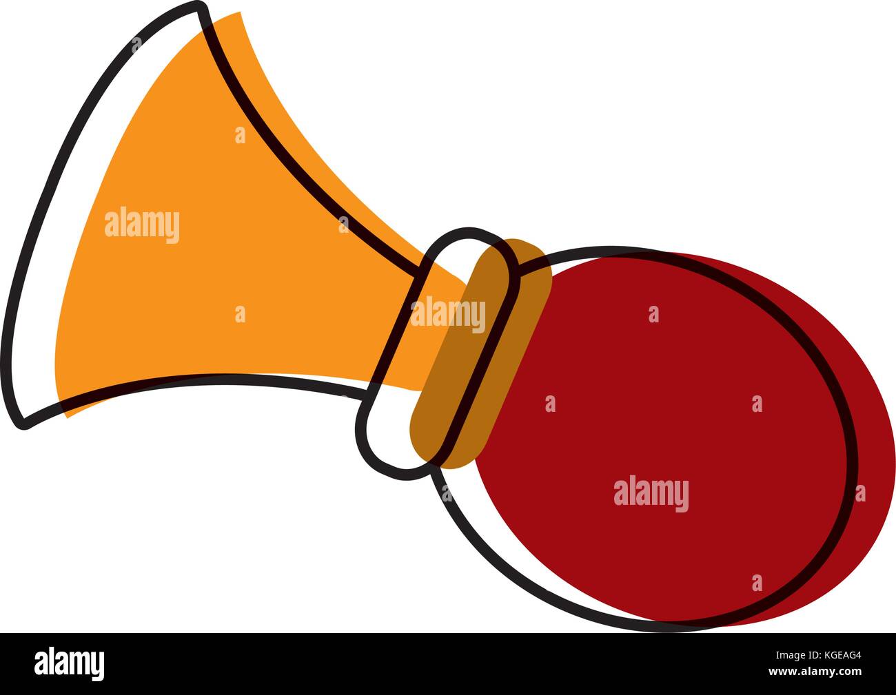 Old car horn Stock Vector Image & Art Alamy