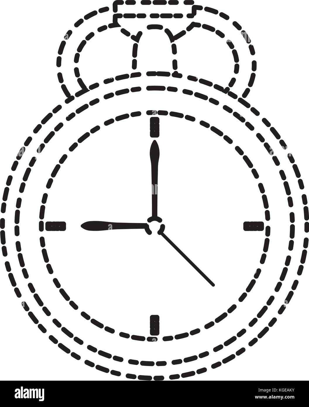 Vintage hand clock Stock Vector Image & Art Alamy