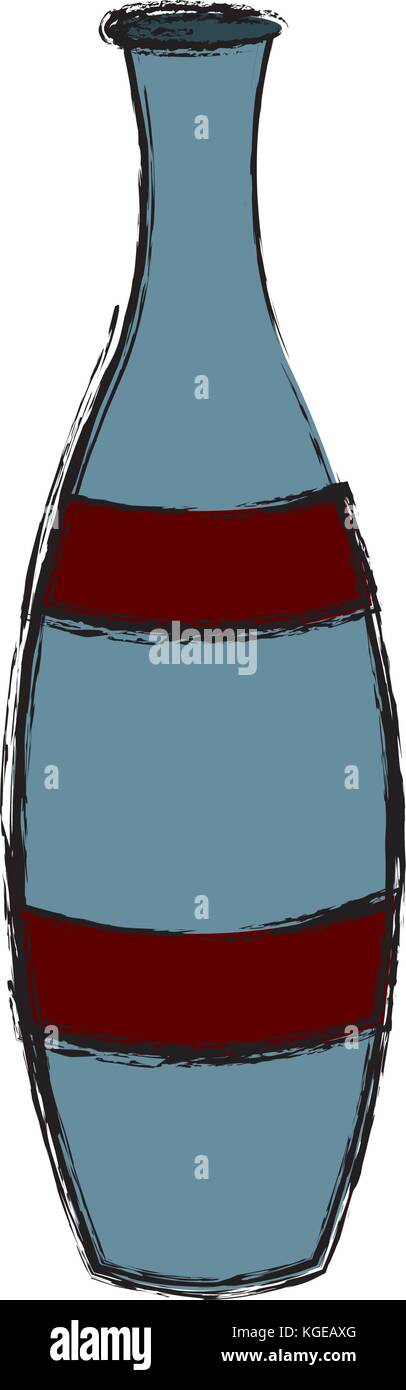 Ancient chinese porcelain pot Stock Vector Images - Alamy