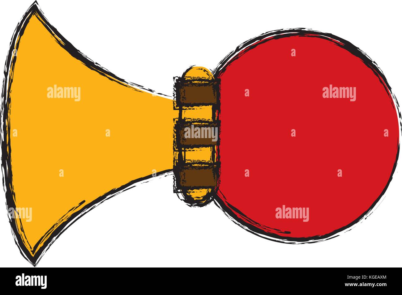 Old car horn Stock Vector Image & Art Alamy