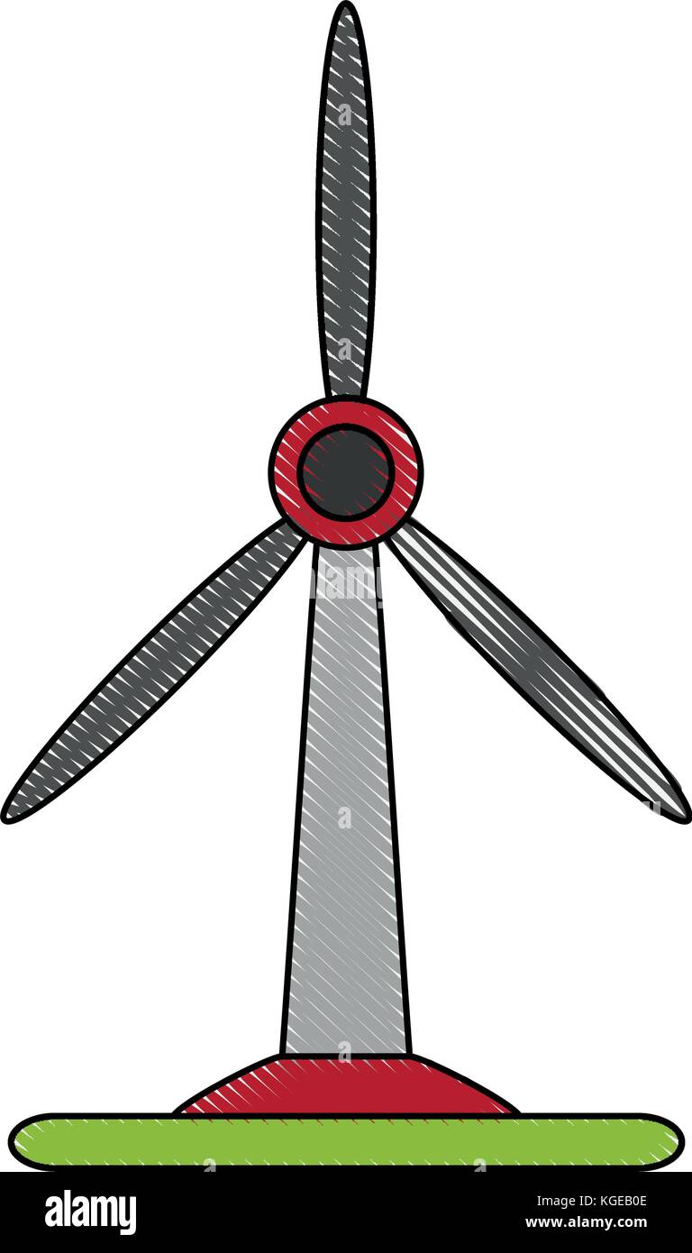Wind turbine energy Stock Vector Image & Art - Alamy