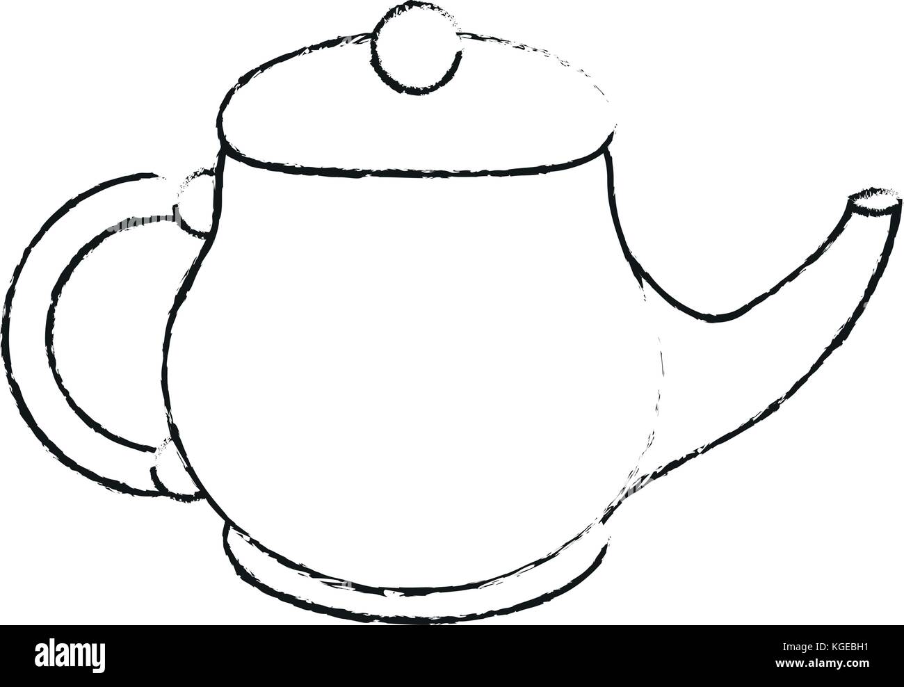 Porcelain tea jug Stock Vector Image & Art Alamy