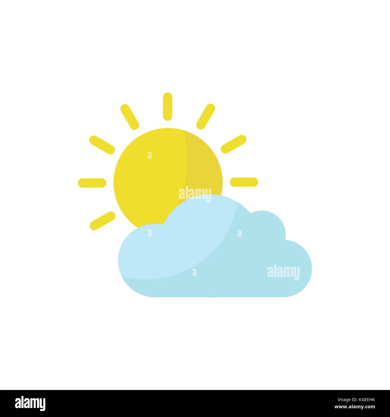 Sunny Weather Stock Vector