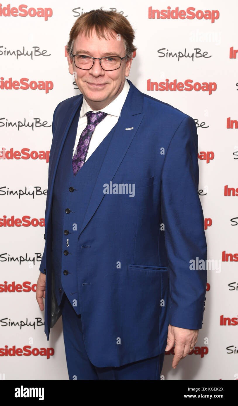 Photo Must Be Credited ©Alpha Press 079965 06/11/2017 Adam Woodyatt  Inside Soap Awards 2017 Hippodrome Casino London Stock Photo