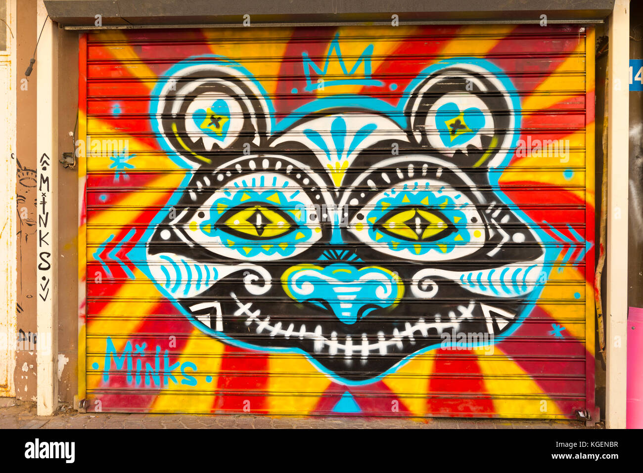 Colorful Shop Shutter High Resolution Stock Photography And Images Alamy