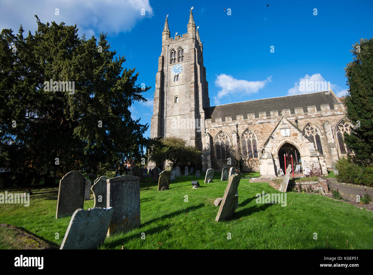 View of Tenterden, with its museum, churches, antique shops and Town ...