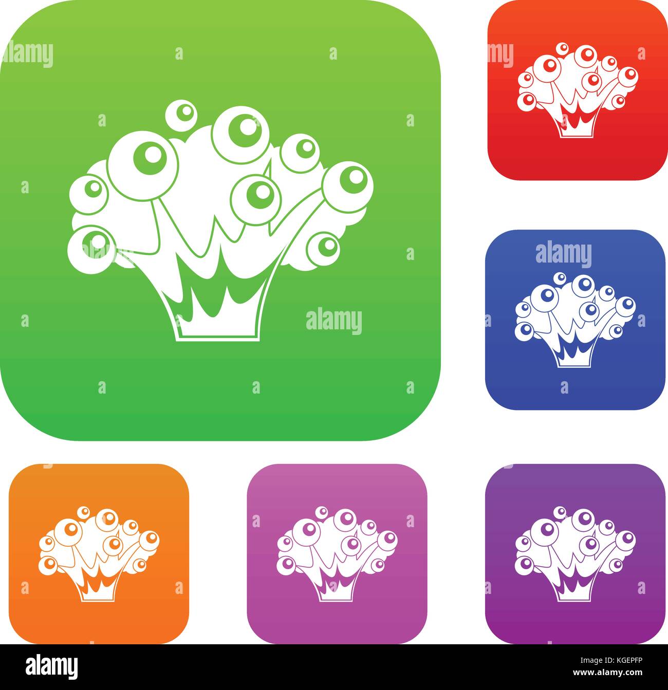 High power explosion set color collection Stock Vector Image & Art - Alamy