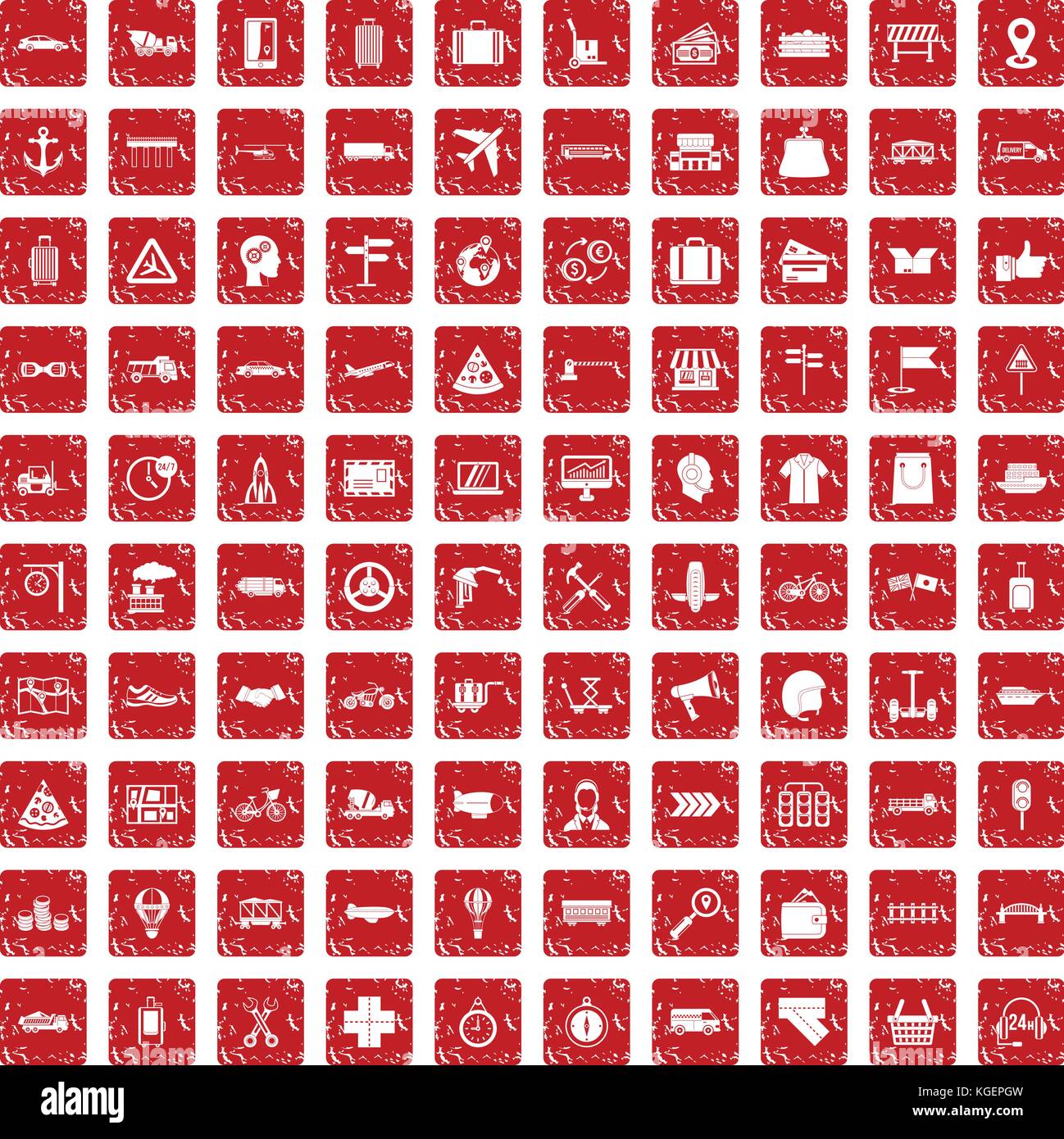 Red box dispatch Stock Vector Images - Alamy