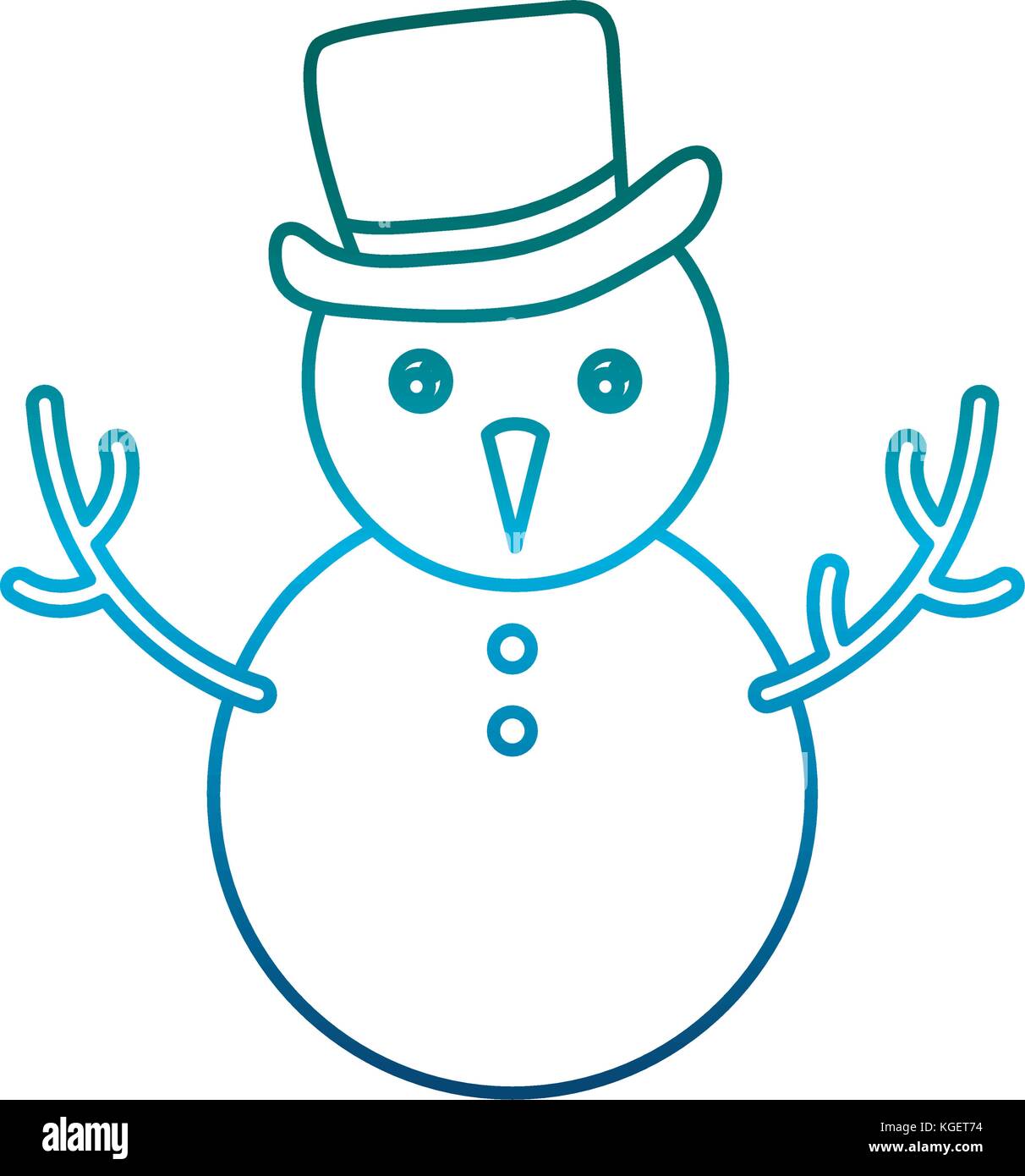 snowman icon image Stock Vector Image & Art - Alamy