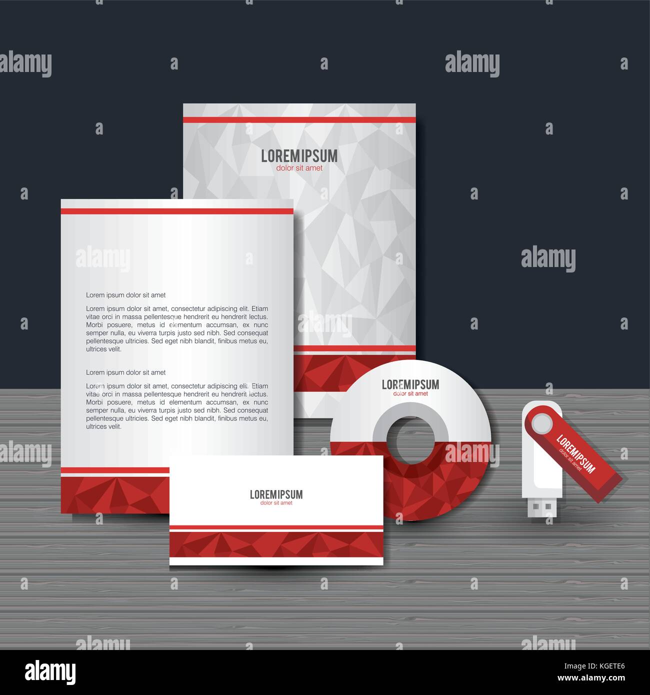 business printed advertising items Stock Vector Image &amp; Art - Alamy