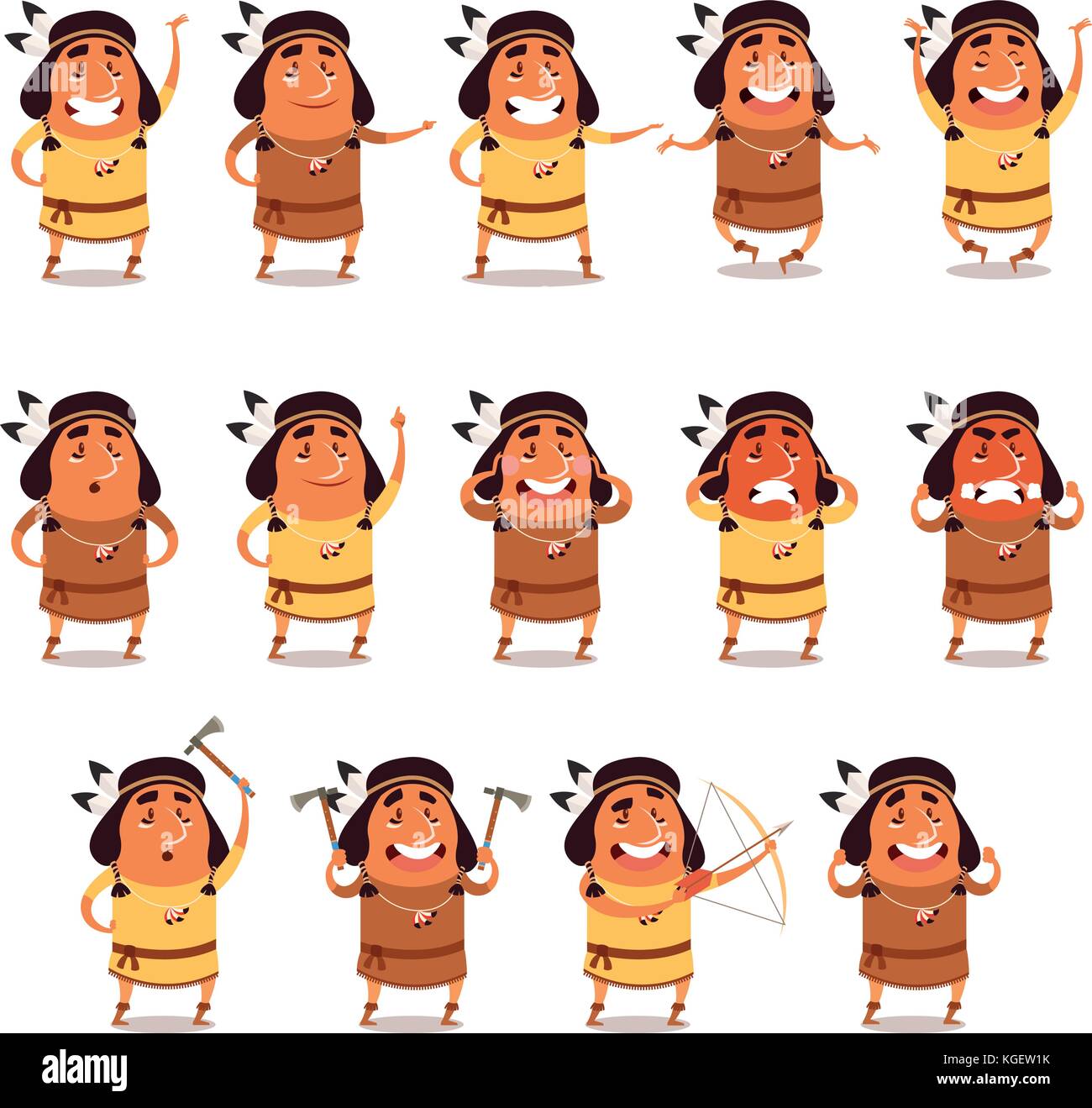 Indian tribal Stock Vector Images Alamy