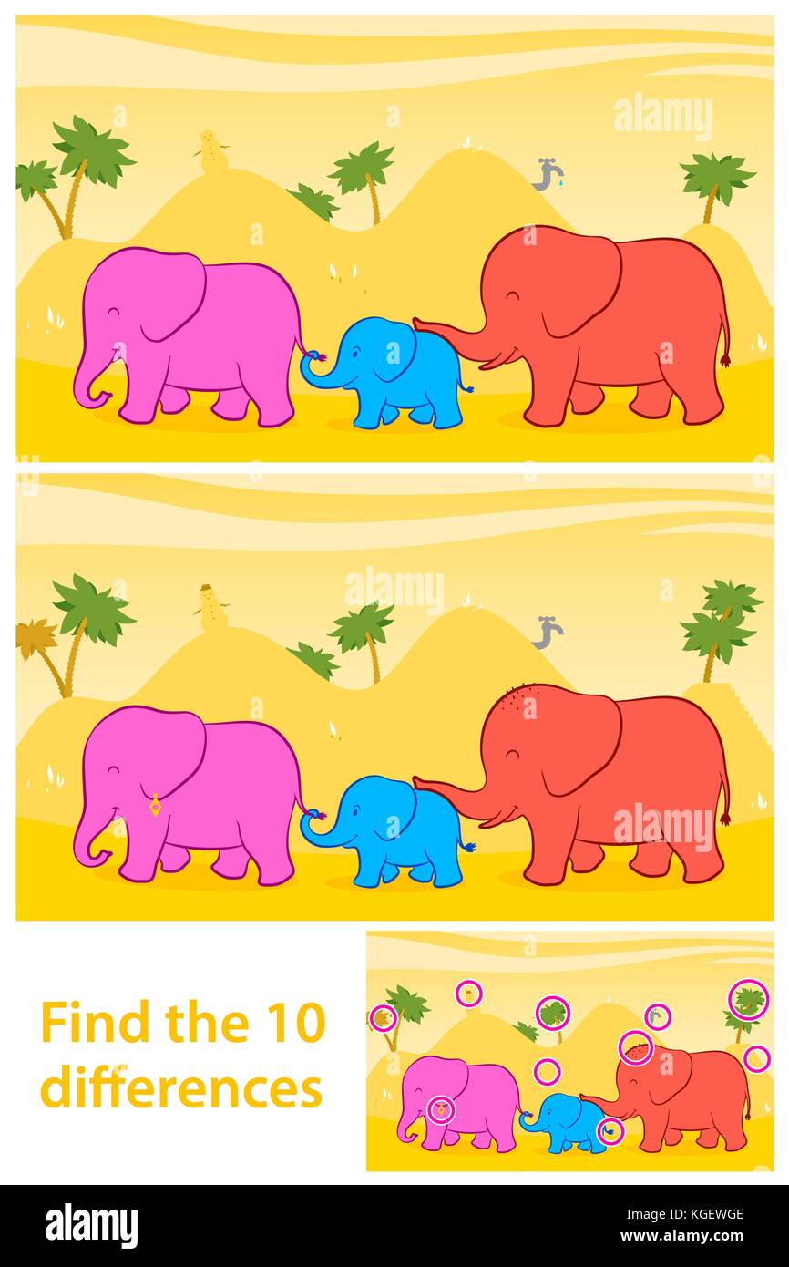 Play elephants Stock Vector Images Alamy