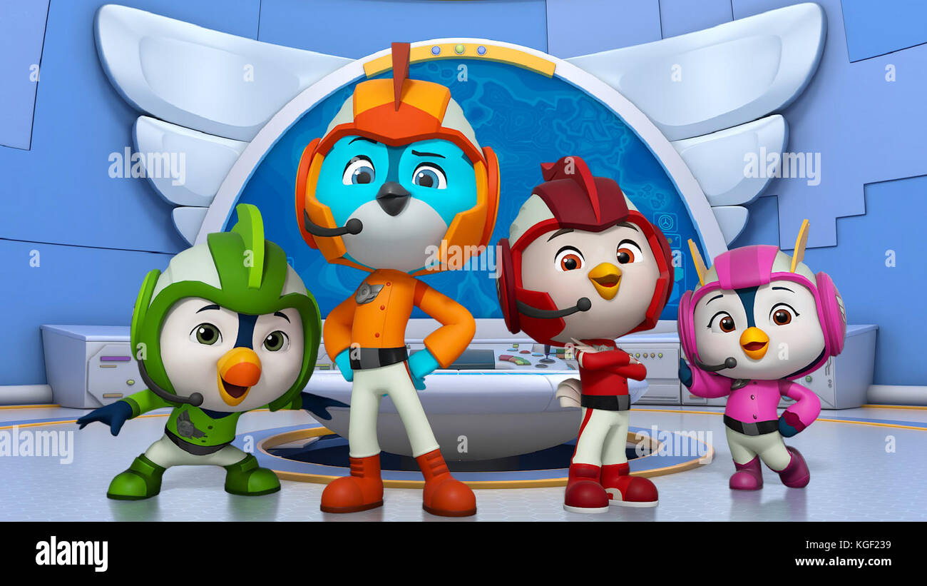 TOP WING, from left Brody (voiced by Lucas Kalechstein), Swift (voiced