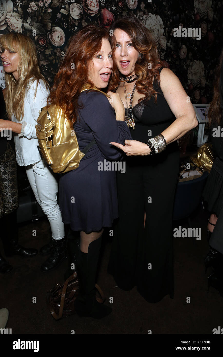 VENICE, CA - NOVEMBER 3: Joely Fisher, Lisa Ann Walter, at the Joely Fisher 50th Birthday Party at Wabi-Sabi In Venice, California on November 3, 2017. Credit: Faye Sadou/MediaPunch Stock Photo