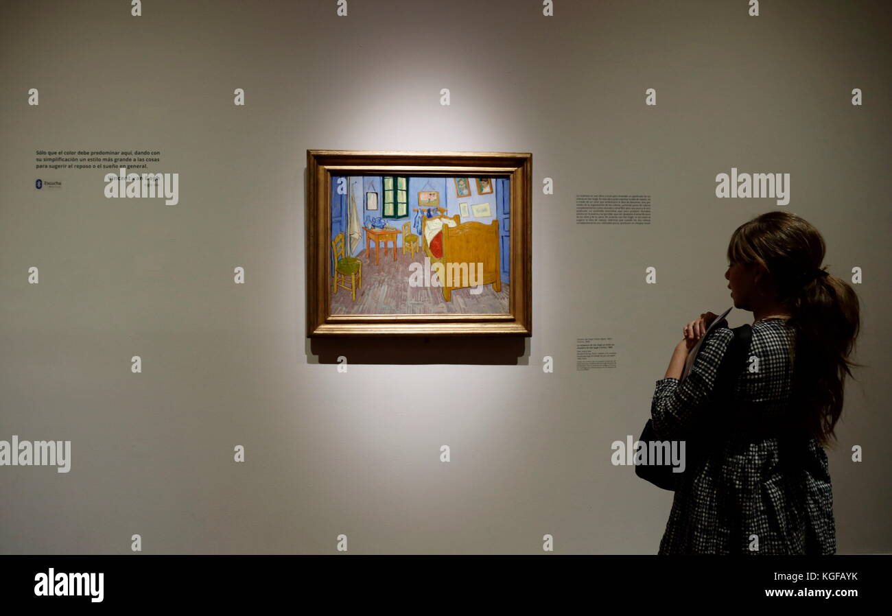 A Visitor Observes Vincent Van Gogh S Bedroom In Arles