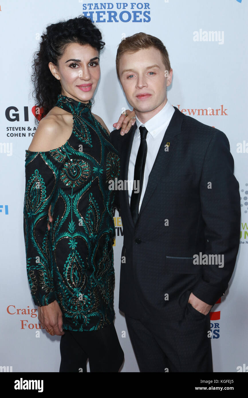 New York, NY, USA. 07th Nov, 2017. Layla Alizada and Noel Fisher at the