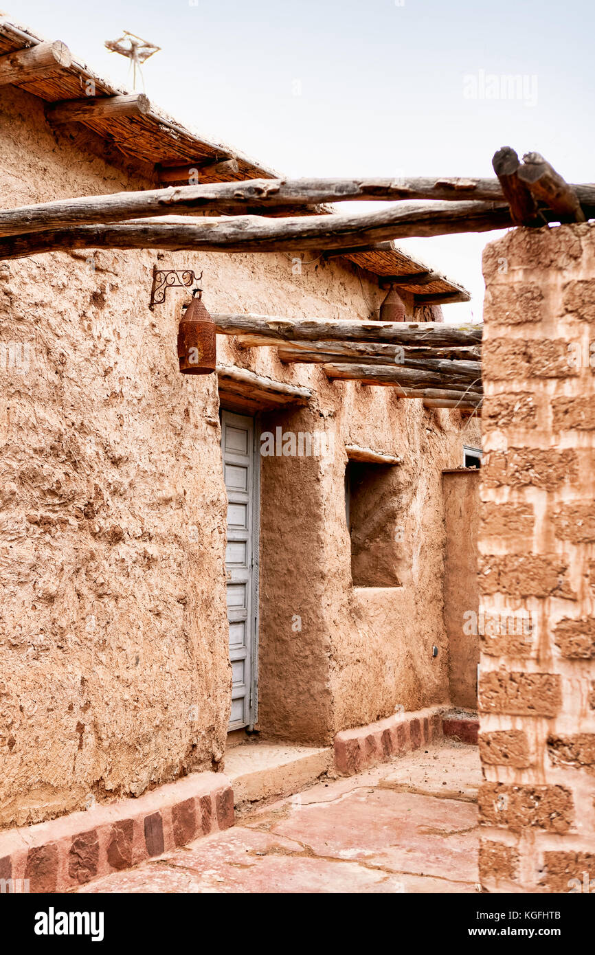 classic Arab architecture, traditional Moroccan home Stock Photo