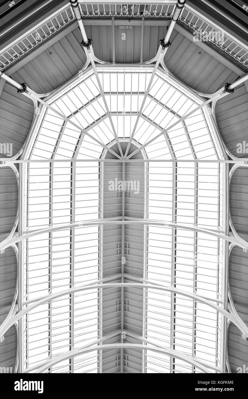 National Museum of Scotland, Edinburgh, Abstract interior design background, architecture concept Stock Photo
