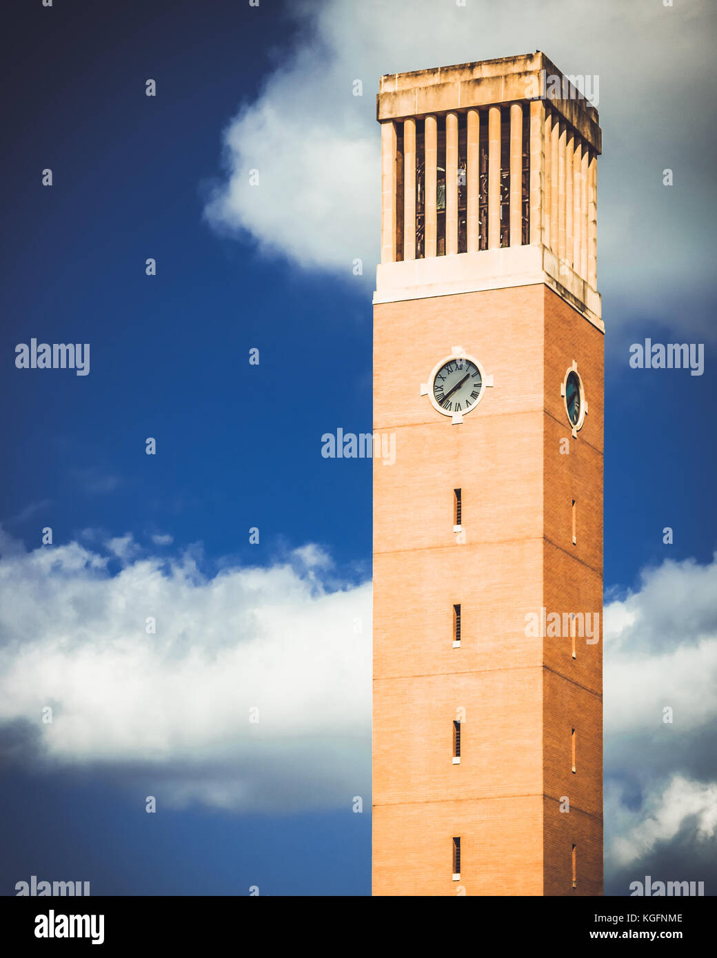 Albritton Bell Tower Stock Photo Alamy